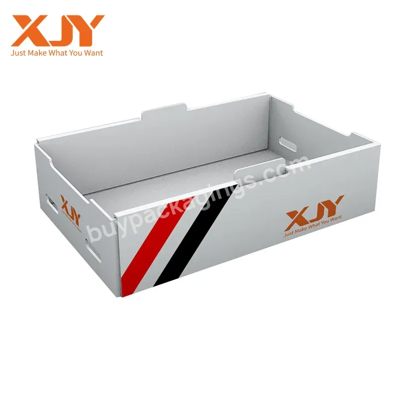 Custom Fruits Corrugated Packaging Box Logo Printing Carton Packaging Box For Furits