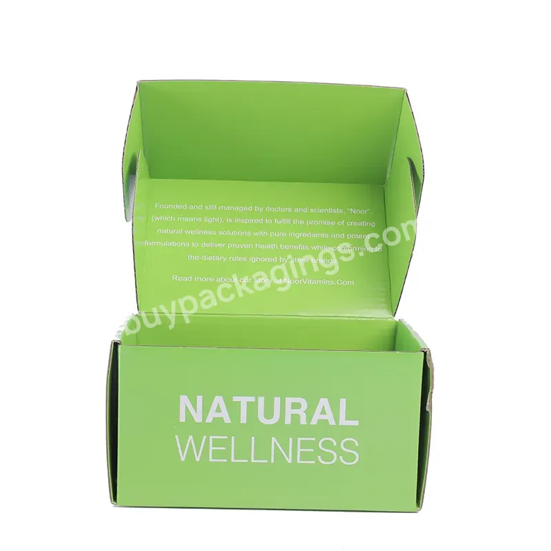 Custom Full Color Printing Foldable Paper Cardboard Clothing Shoe Packaging Corrugated Mailing Box For Cosmetic