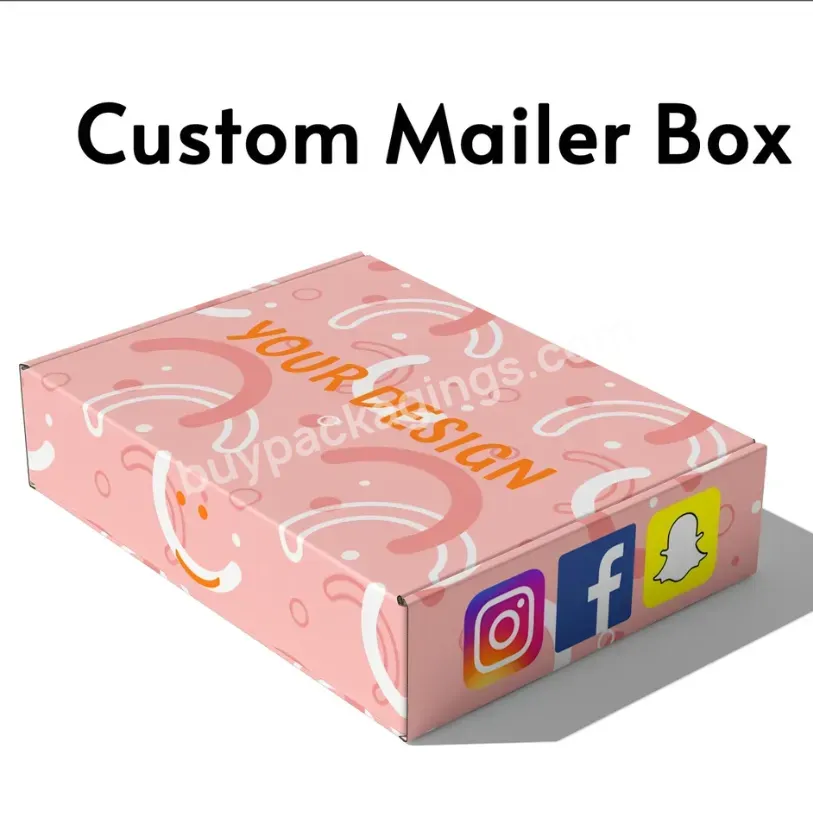 Custom Full Colour Printed On Matte Printed Shipping Box Wholesale| Custom Gift Box | Custom Sizes & All Sides Print