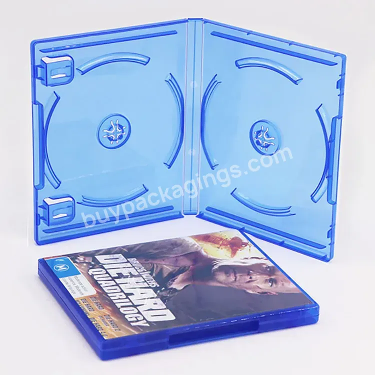 Custom Game Hard Plastic Empty Clear Game Gta 5 Case Cd Dvd Fifa22 Disc Single Game Box For Ps3 Ps4 Ps5 Genesis