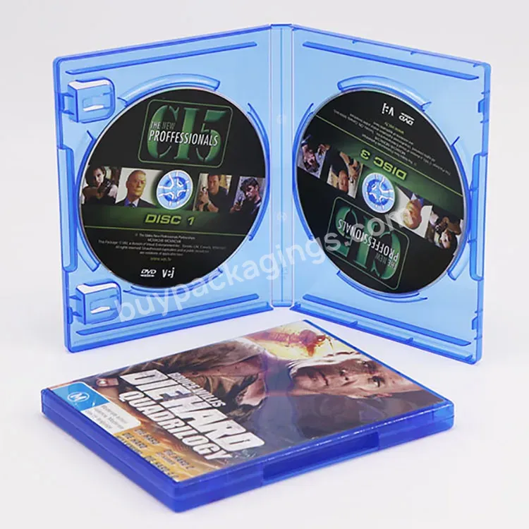 Custom Game Hard Plastic Empty Clear Game Gta 5 Case Cd Dvd Fifa22 Disc Single Game Box For Ps3 Ps4 Ps5 Genesis