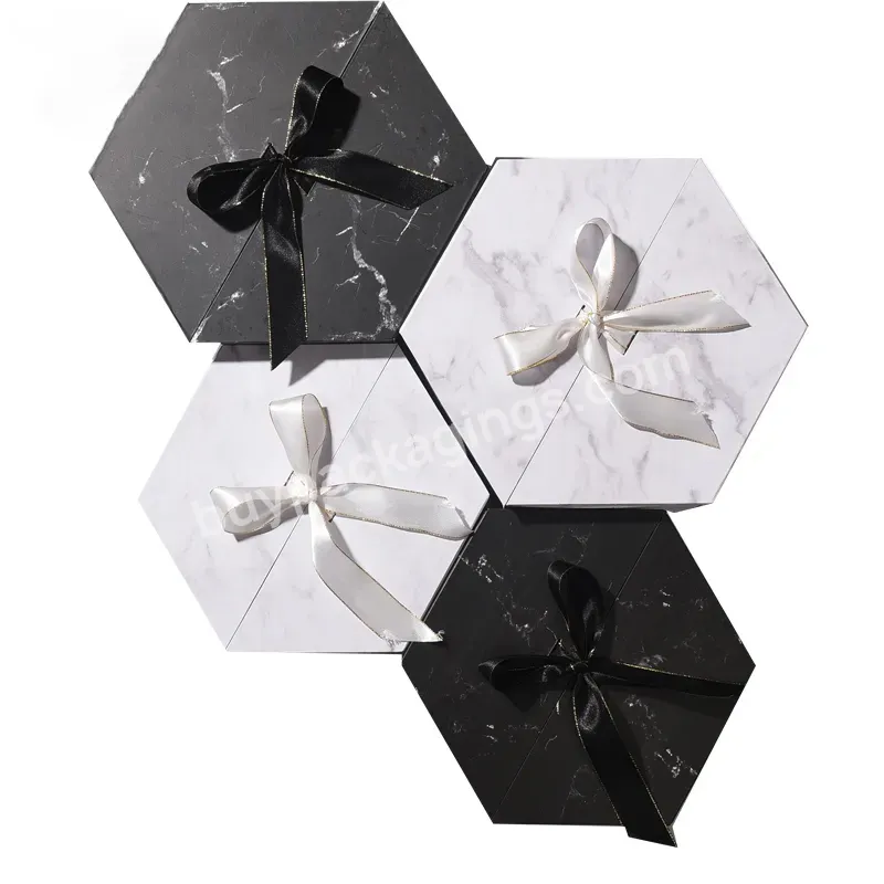 Custom Gift Hexagon Shape Paper Box Packaging