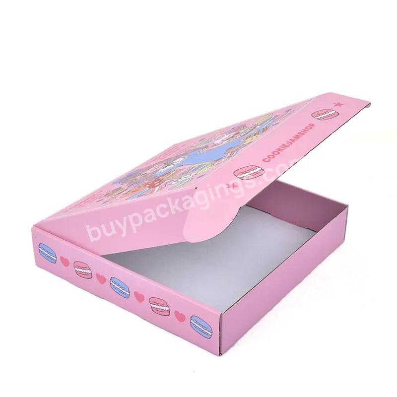 Custom Gift Paper Box Personalized Shipping Carton Paper Corrugated Box Foldable Postal Delivery Tuck End Corrugated Paper Box