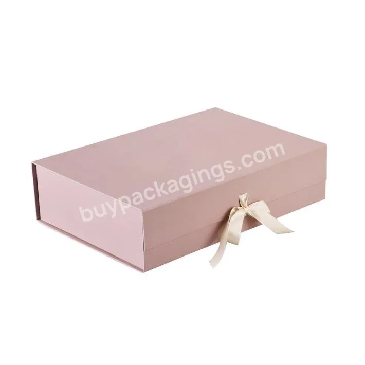Custom Gift Paper Packaging Foldable Magnetic Box Cardboard Box Wholesale