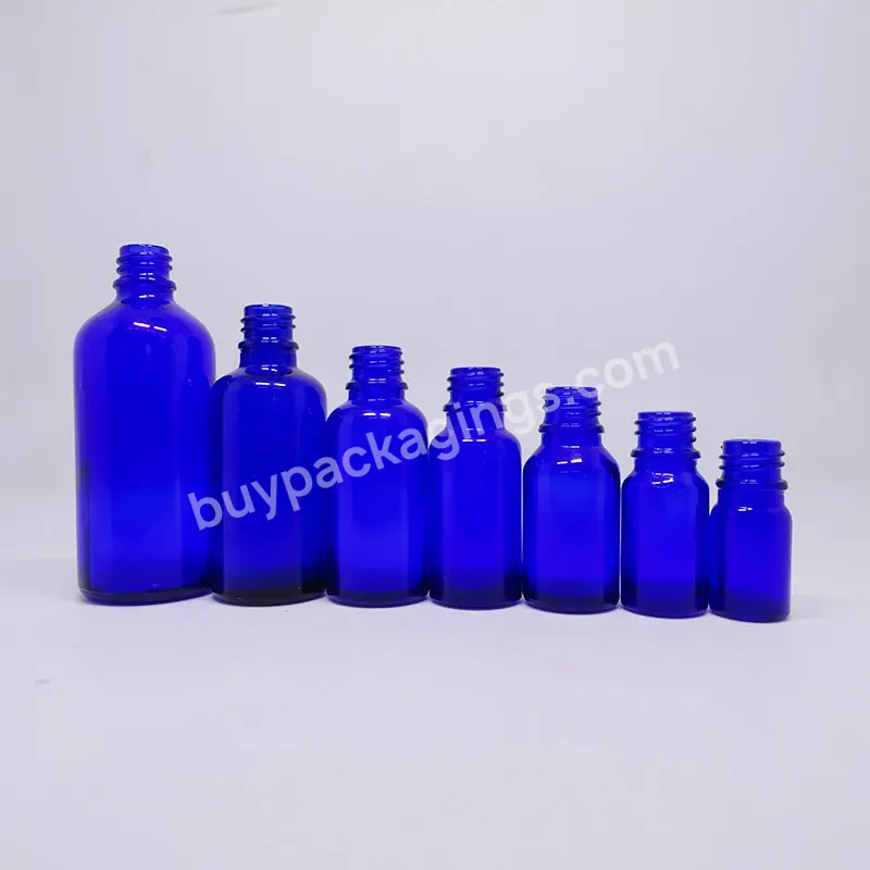 Custom Glass Green Cosmetic Serum Bottle Frosted Round Dropper Bottle For Essential Oils