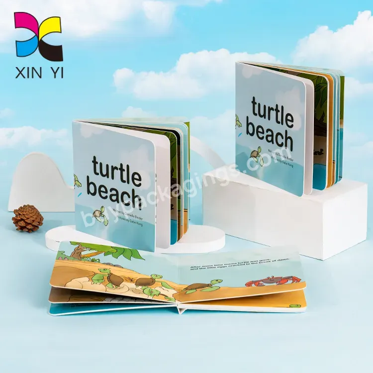 Custom Glossy Laminated Round Corner Story Book Printing Cardboard Book Children Book