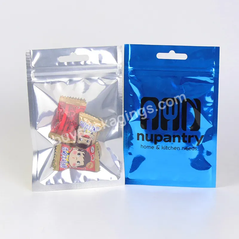 Custom Glossy Printed Hot Sell 3.5g Smell Proof Stand Up Pouch Small Ziplock Bag - Buy Flat Bottom Zipper,Customized Design Printed Plastic Food Grade Flat Block Bottom Wheat Flour Bag With Zipper,Fashionable Low Cost Stock Smell Leak Proof Zipper La