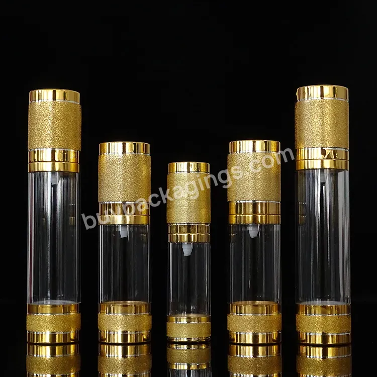 Custom Gold Silver 15ml 20ml 30ml 50ml 80ml 100ml 120ml Cosmetic Luxury Lotion Airless Pump Bottle - Buy 30ml Airless Pump Bottle,Silver Luxury Plastic Cosmetic Bottle 15ml 30ml 50ml Empty Airless Plastic Serum Pump Dispenser,100ml 80ml 50ml 30ml 15m