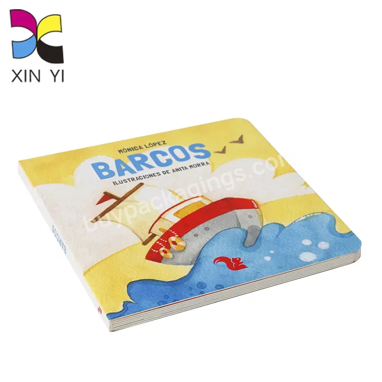 Custom Good Quality Recycled Water Proof Picture Story Children Board Book