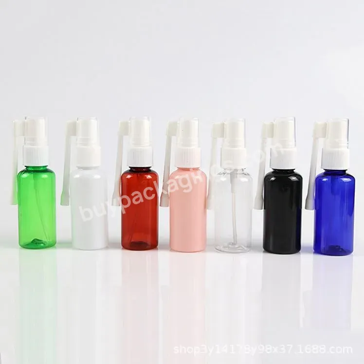 Custom Green 120ml Pet 88ml Lotion Pump Bottle Nasal Amber Spray Bottles