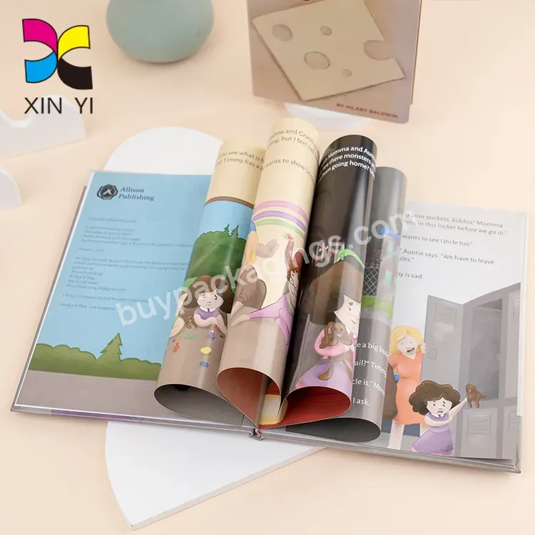 Custom Guangzhou Suppliers Wholesale Hardcover Learn Publishing Book Printing