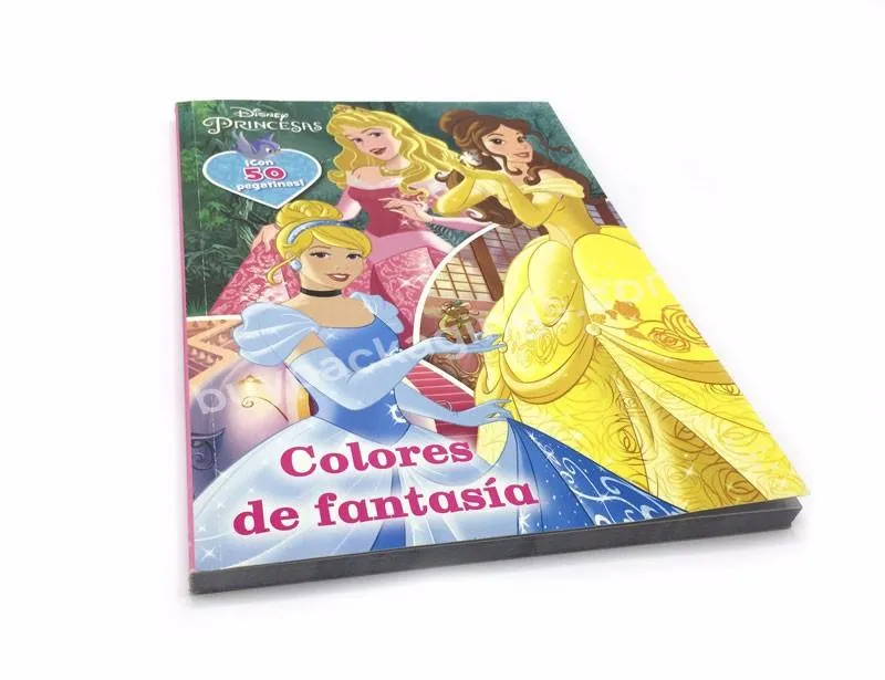 Custom Hard Cover Book Printing Services Children Story Board Book For School