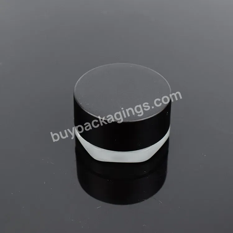 Custom Hexagon 5ml 7ml 9ml Straight Sided Air Tight Glass Concentrate Containers Jar