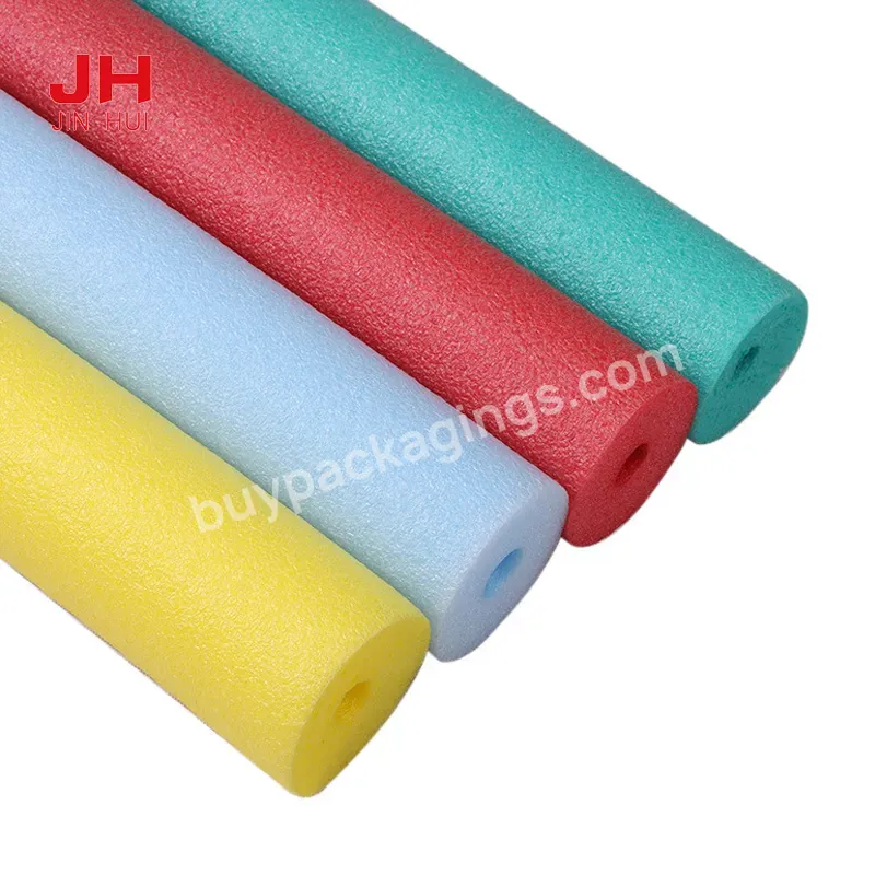 Custom High Density Foamed Sponge Tube Sleeve Packaging Insert Protective Hollow Rubber Polyethylene Eva Epe Foam Tubes