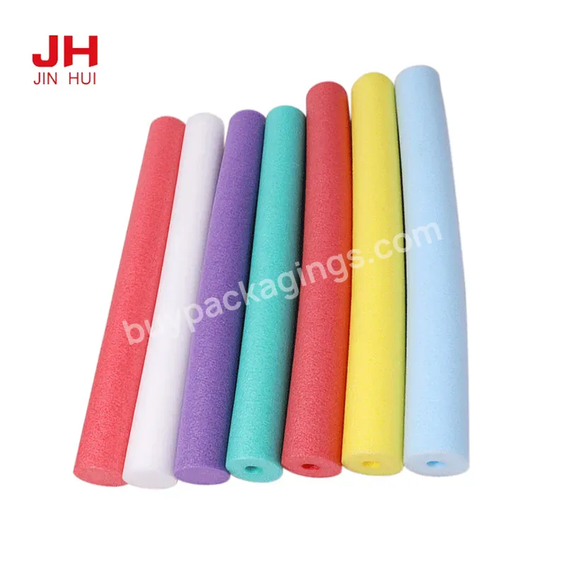 Custom High Density Foamed Sponge Tube Sleeve Packaging Insert Protective Hollow Rubber Polyethylene Eva Epe Foam Tubes