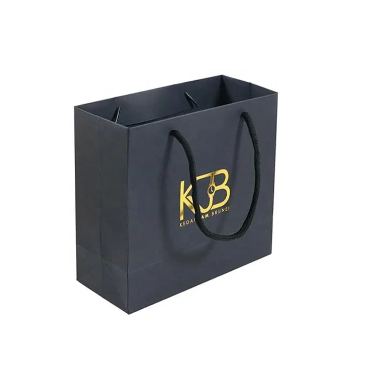 Custom high grade and in your own logo shopping paper bag