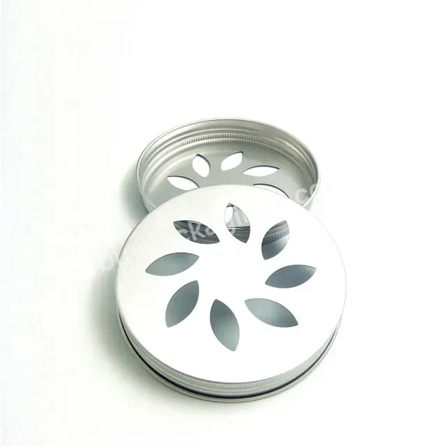 Custom High Quality Aluminum Hole Hollow Lid Cap For Air Freshener Plastic Container