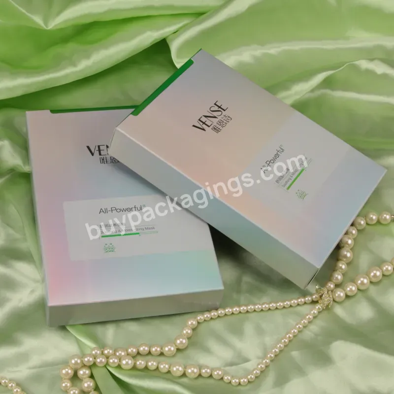 Custom High Quality Folding Gift Boxes Design Printing Cosmetic Gift Boxes For Facial Mask Box