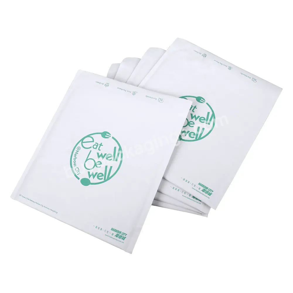 Custom High Quality Kraft Paper Bubble Bags Padded Envelopes Shipping Envelope Packaging Mailers Can Recycle