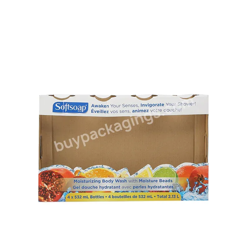 Custom High-quality Mailer Rigid Corrugated Clothing Carton Beer Paper Box Packaging