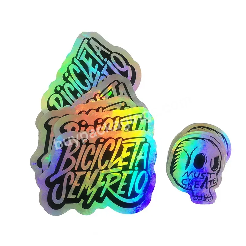 Custom High Quality Printed Private Logo Stickers Vinyl Laser Holographic Die-cut Stickers - Buy Custom Private Logo High Quality Printed Vinyl Laser Holographic Die-cut Stickers,Printing Of Private Signs In A Variety Of Styles Of Self-adhesive Vinyl