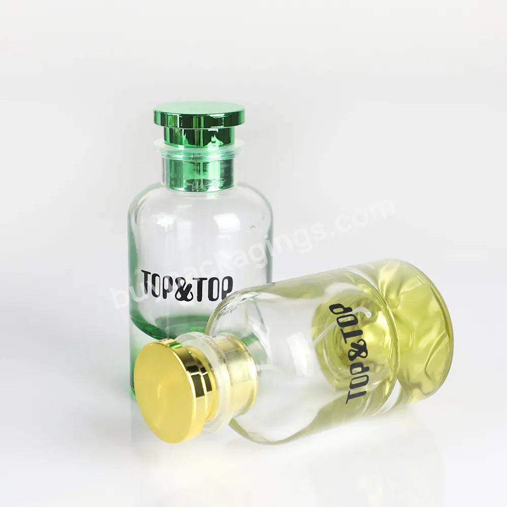 Custom High Quality Rechargeable Botol Parfum Bouteille En Verre Exclusive Display Mewah Glass Bottles Perfume 30ml 50ml 100ml