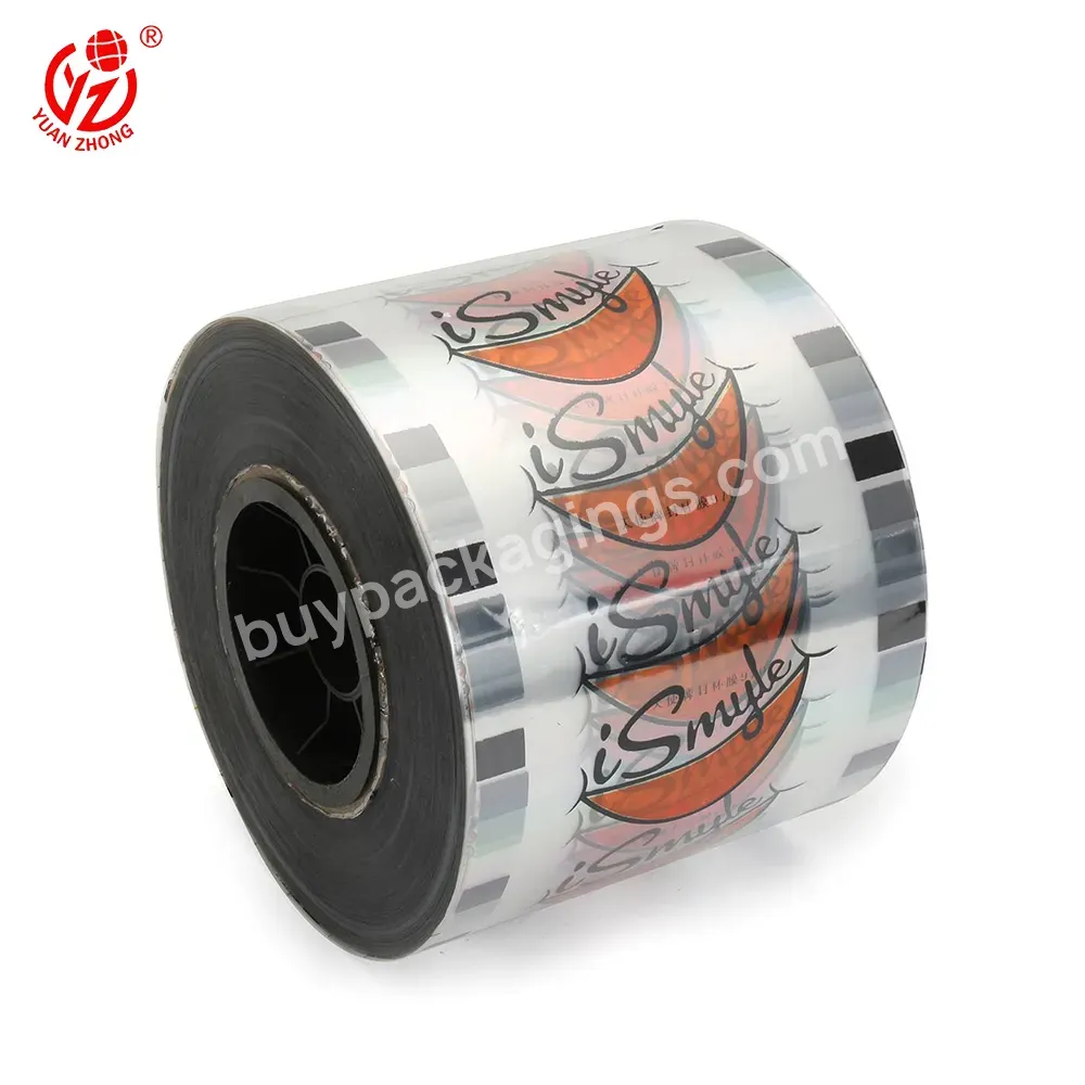 Custom High Quality Sealing Membrane Waterproof Cup Sealing Film Cpp/pet Plastic Stretch Roll Film Packaging And Paper Cups