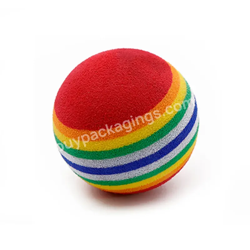 Custom High Quality Smooth Surface Colored Eva Foam Ball With Hole Eva Foam Antenna Ball For Toy - Buy Foam Stress Ball,Custom Foam Ball,Eva Foam Ball.