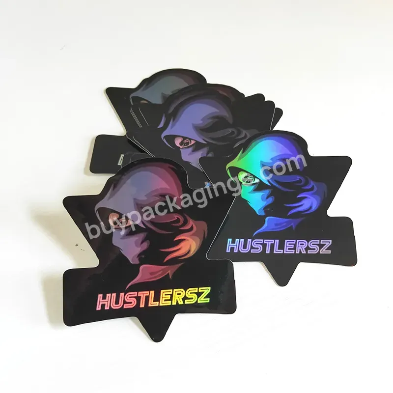 Custom Holographic Sticker Logo Printing Vinyl Adhesive Hologram Stickers