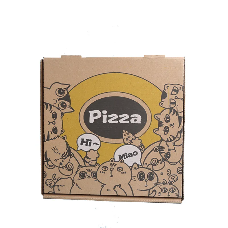 Custom Inch pizza boxes with logo pizza box price carton pizza box