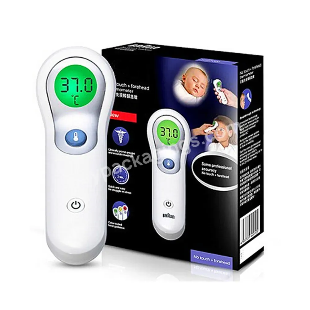 Custom Insert Blister Packaging For Forehead Thermometer Vac Forming Blister