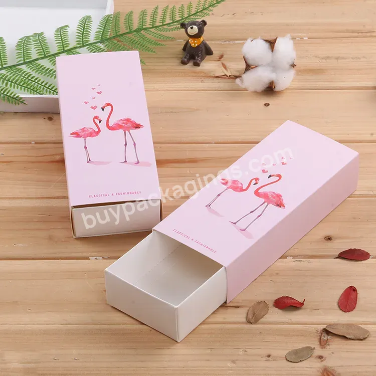 Custom Jewelry Packaging Luxury Small Size Drawer Gift Box Packaging With Logo