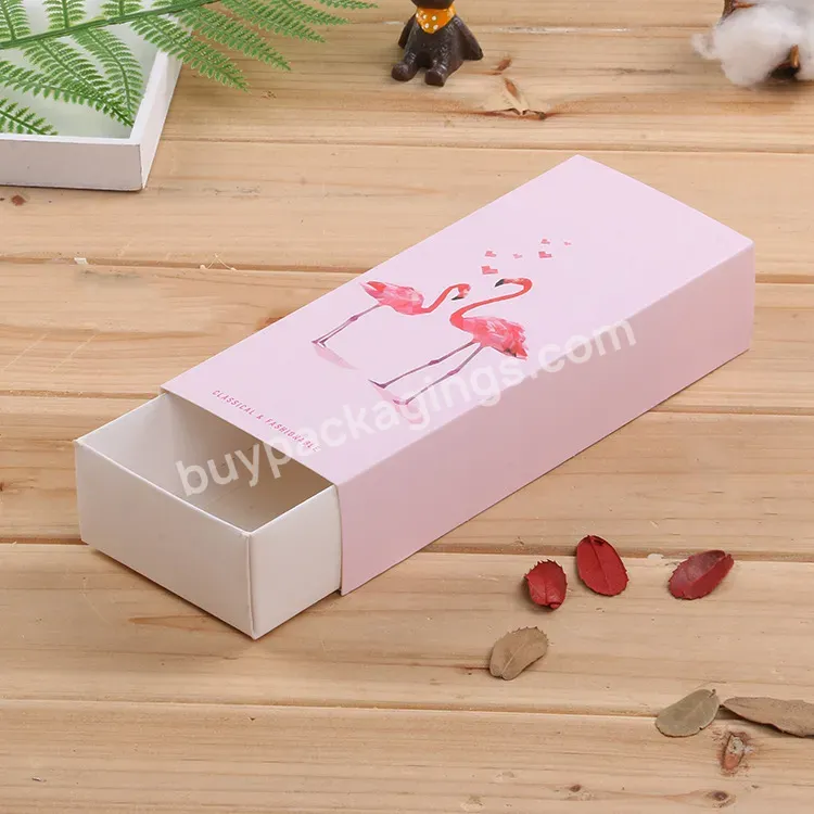 Custom Jewelry Packaging Luxury Small Size Drawer Gift Box Packaging With Logo