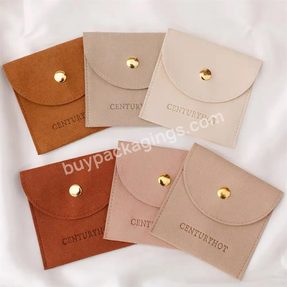 Custom Jewelry Pouches Packaging With Logo