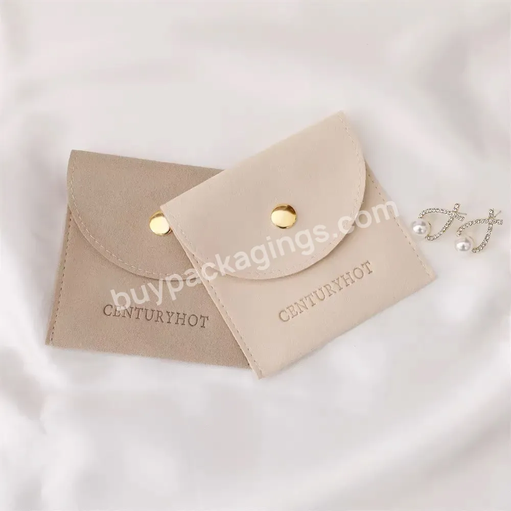 Custom Jewelry Pouches Packaging With Logo