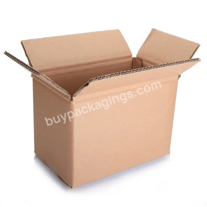 Custom Kraft Durable Corrugated Cardboard Moving Storage Packaging Product Paper Box