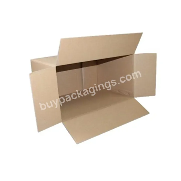 Custom Kraft Durable Corrugated Cardboard Moving Storage Packaging Product Paper Box