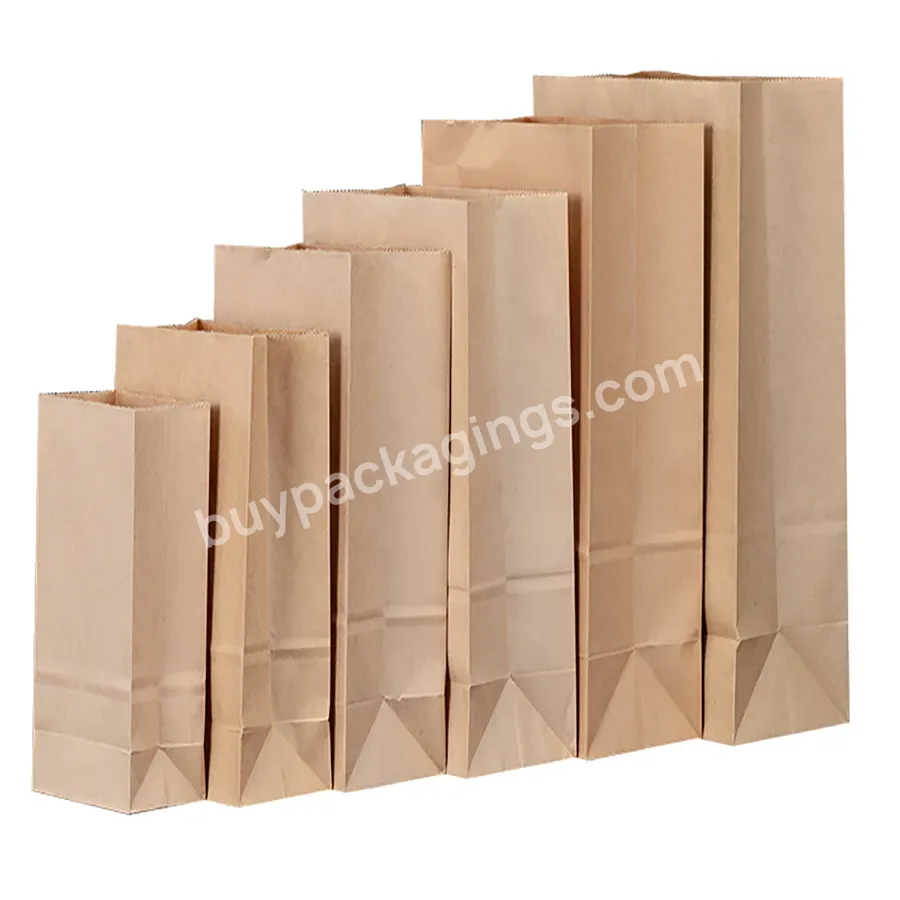 Custom Kraft Paper Food Packaging Bag