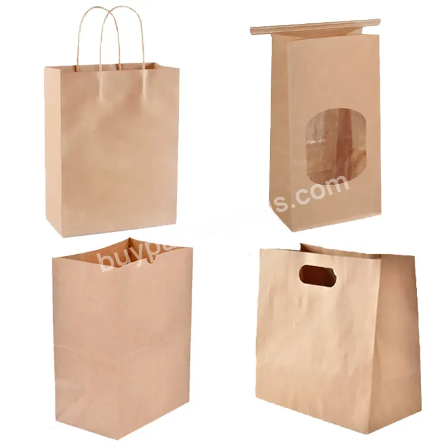Custom Kraft Paper Food Packaging Bag