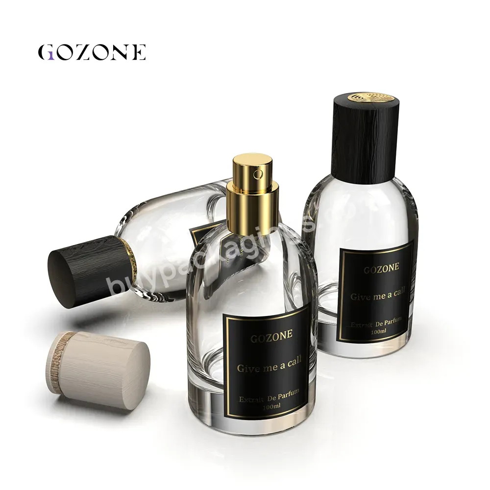 Custom Label Fragrance Bottle Custom 50 Ml Perfume Empty Sprayer Glass Bottlen