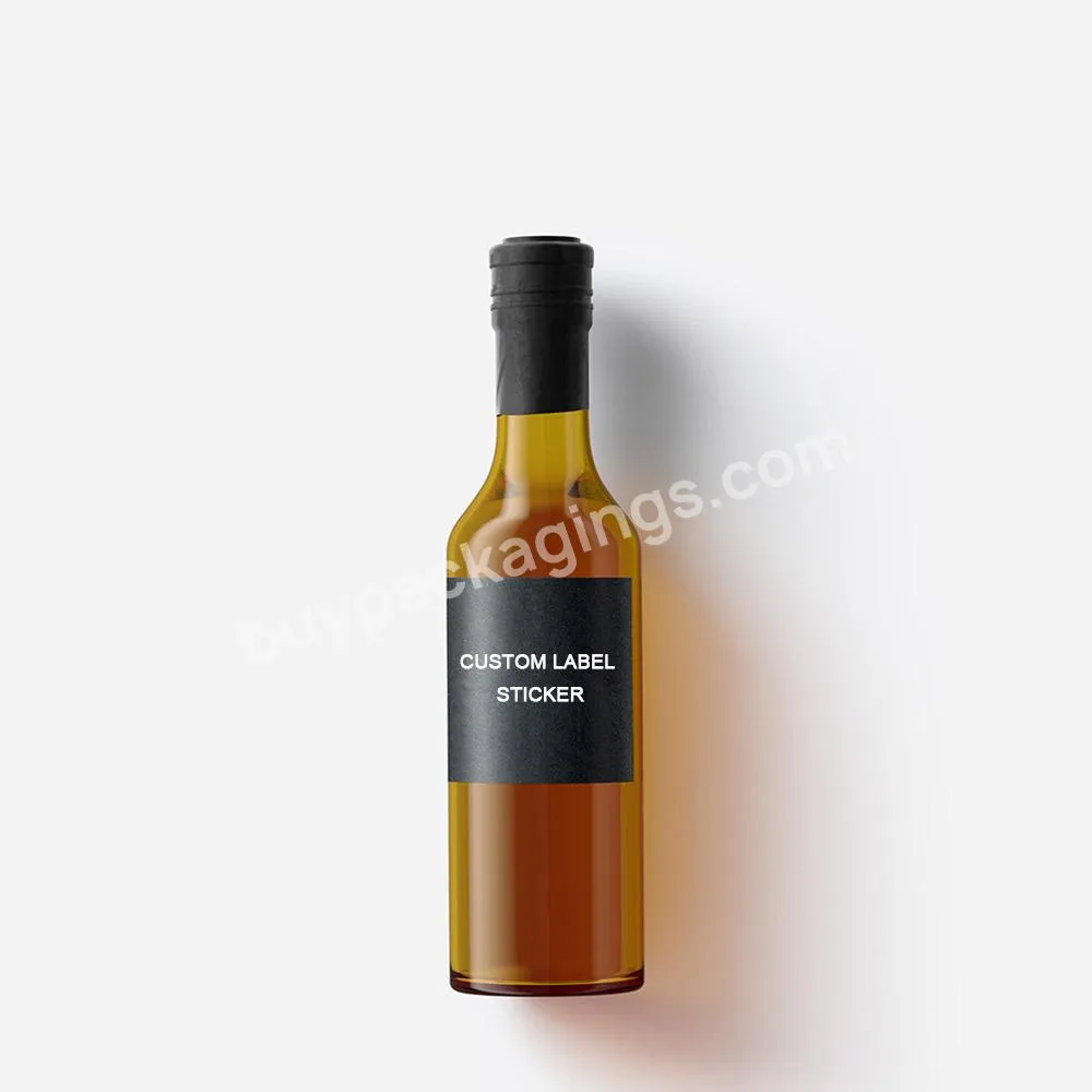 Custom Label Roll Sticker For Wine Bottle Round Marking Stickers Personalizados.