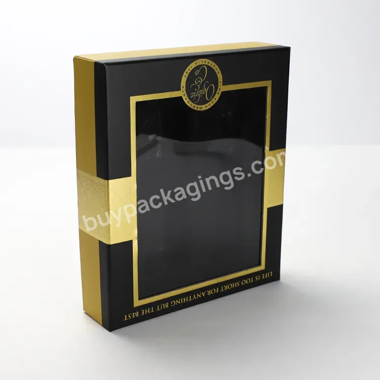 Custom Lid And Base Cardboard Box Hot Stamping Rigid Paper Gift Box For Honey Bottle Packaging