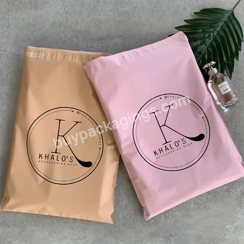 Custom Logo 100% Biodegradable Compostable Poly Mailers Post Envelopes Compostable Plastic Clothing Packaging Shipping Bag