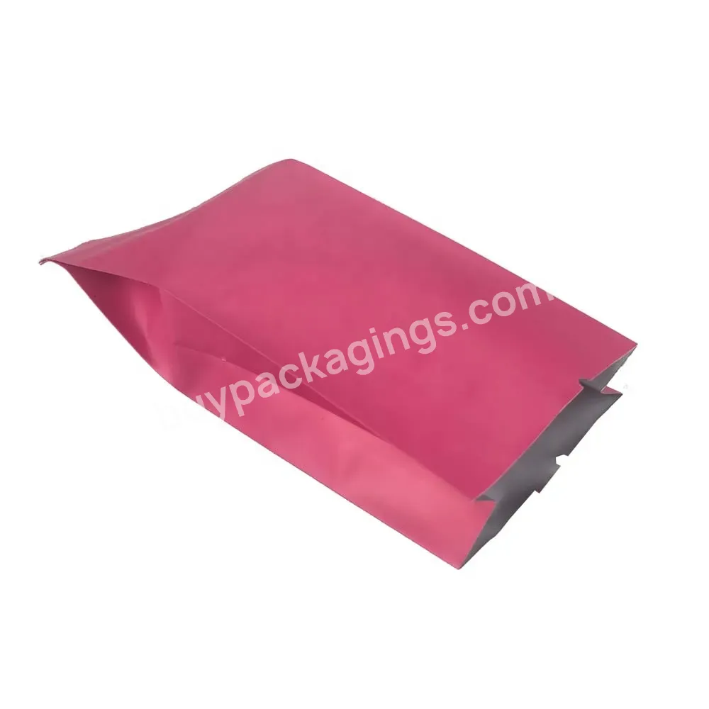 Custom Logo 10g 30g Side Gusset Airtight Matte Back Seal Plastic Ploy Tea Bag
