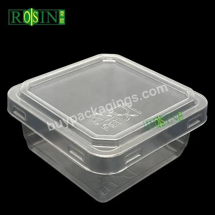 Custom Logo 12 16 20 Oz Disposable Deli Container For Food Clear Plastic Packing Pp Pet Dessert Deli Cup With Lids