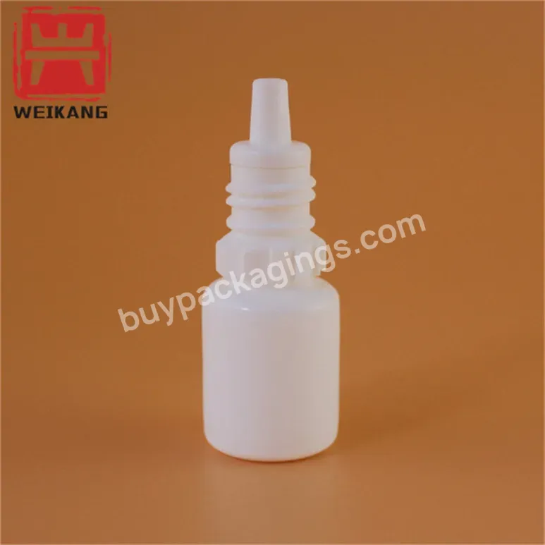 Custom Logo 5ml 10ml Hdpe Medicine Dropper Bottle 5ml Eye Drop