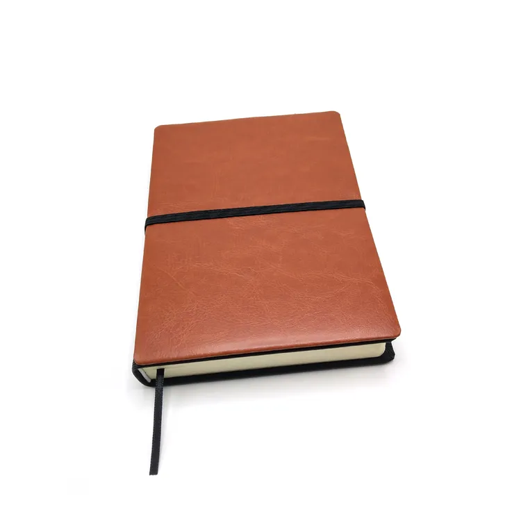 Custom Logo A5 Hardcover Travel Notbook Journal PU Leather Dot grid 160gsm thicken Paper Aganda  Buy Online Stationery