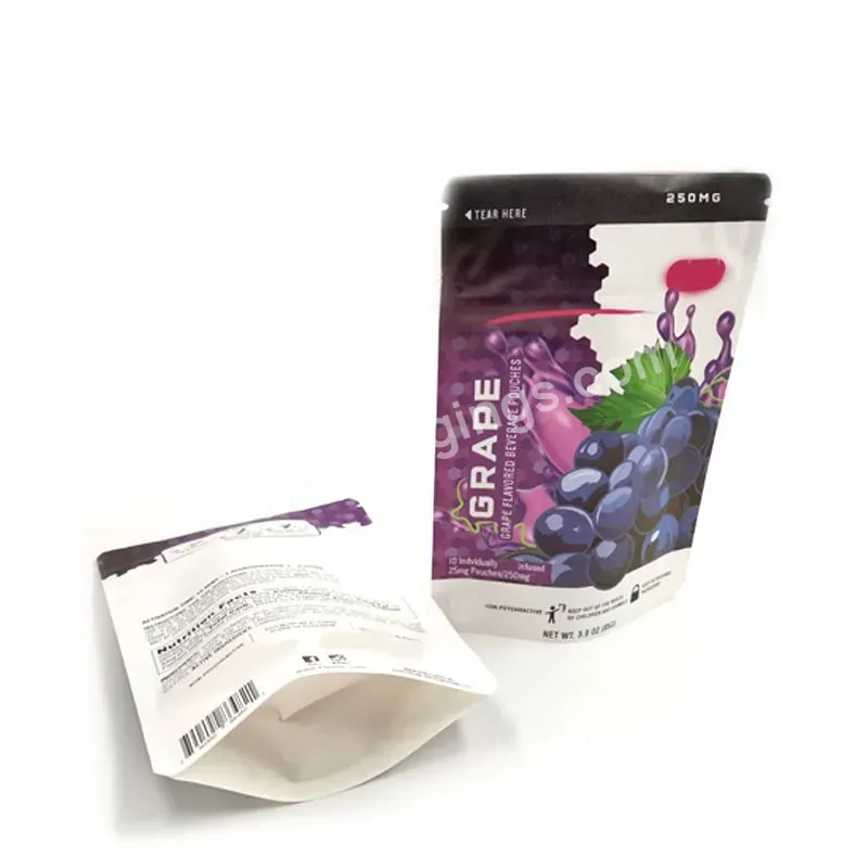 Custom Logo Bio Doypack Comply With Standard Biodegradable Sachet Fully Compostable Stand Up Pouches