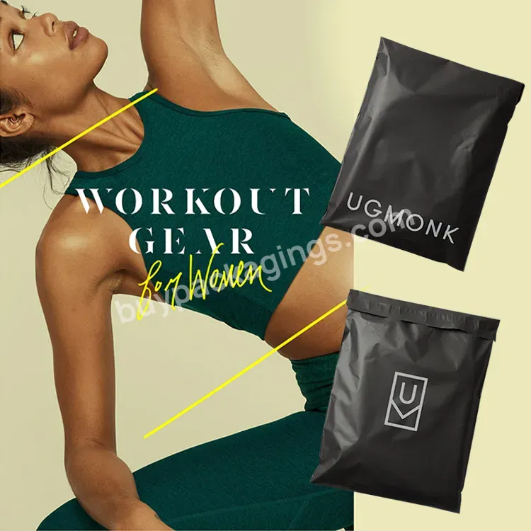 Custom Logo Biodegradable Compostable Leggings Workout Clothing Packaging Sport Fitness Suit For Women Polymailers Mailing Bag - Buy Poly Mailers Bag,Poly Bags,Custom Mailing Bags.