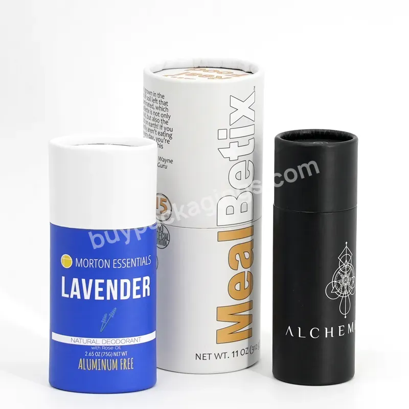 Custom Logo Biodegradable Round Cylinder Paper Tube Packaging Poster Paper Tube